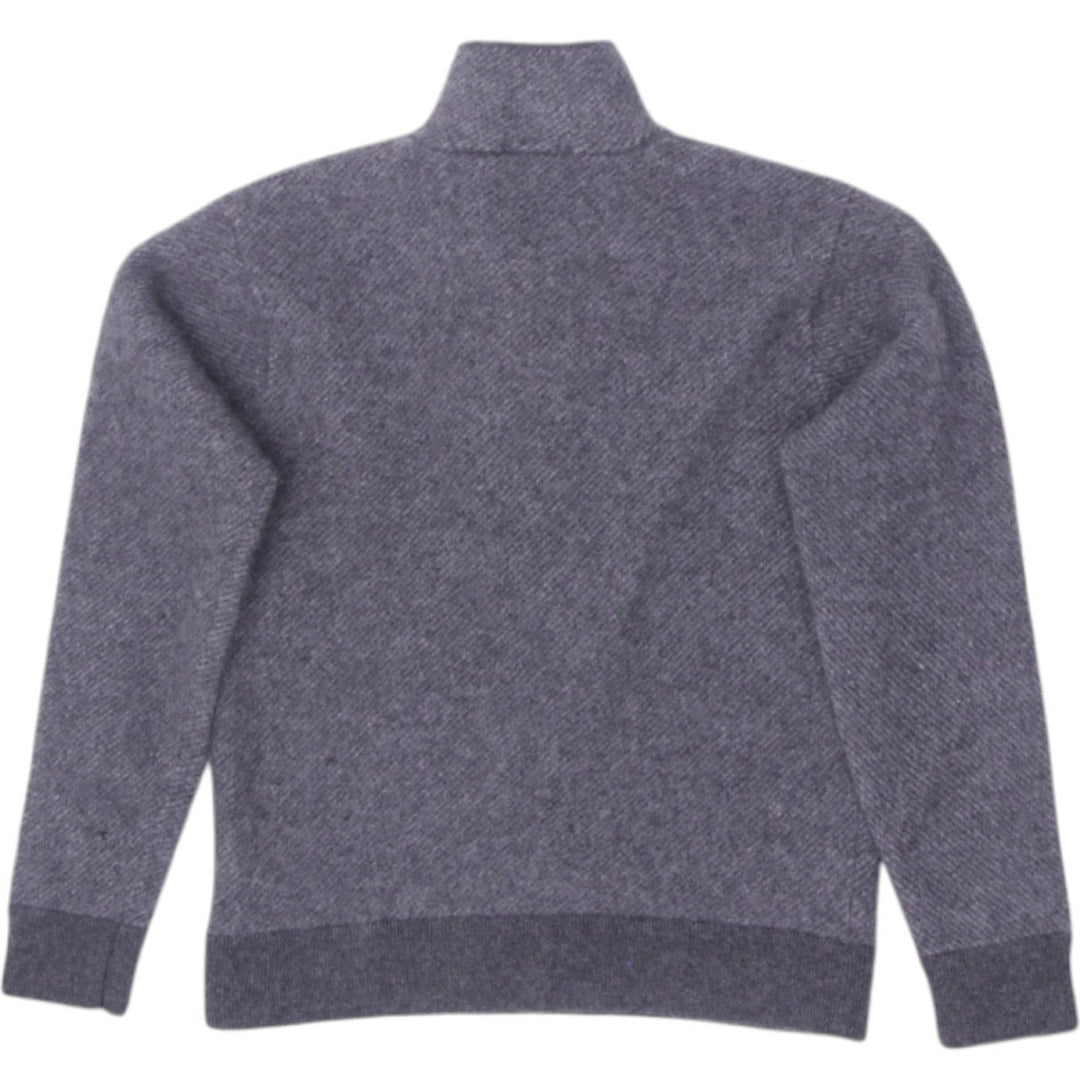 Ladies Harry Rosen Quarter Zip 100% Cashmere Sweater