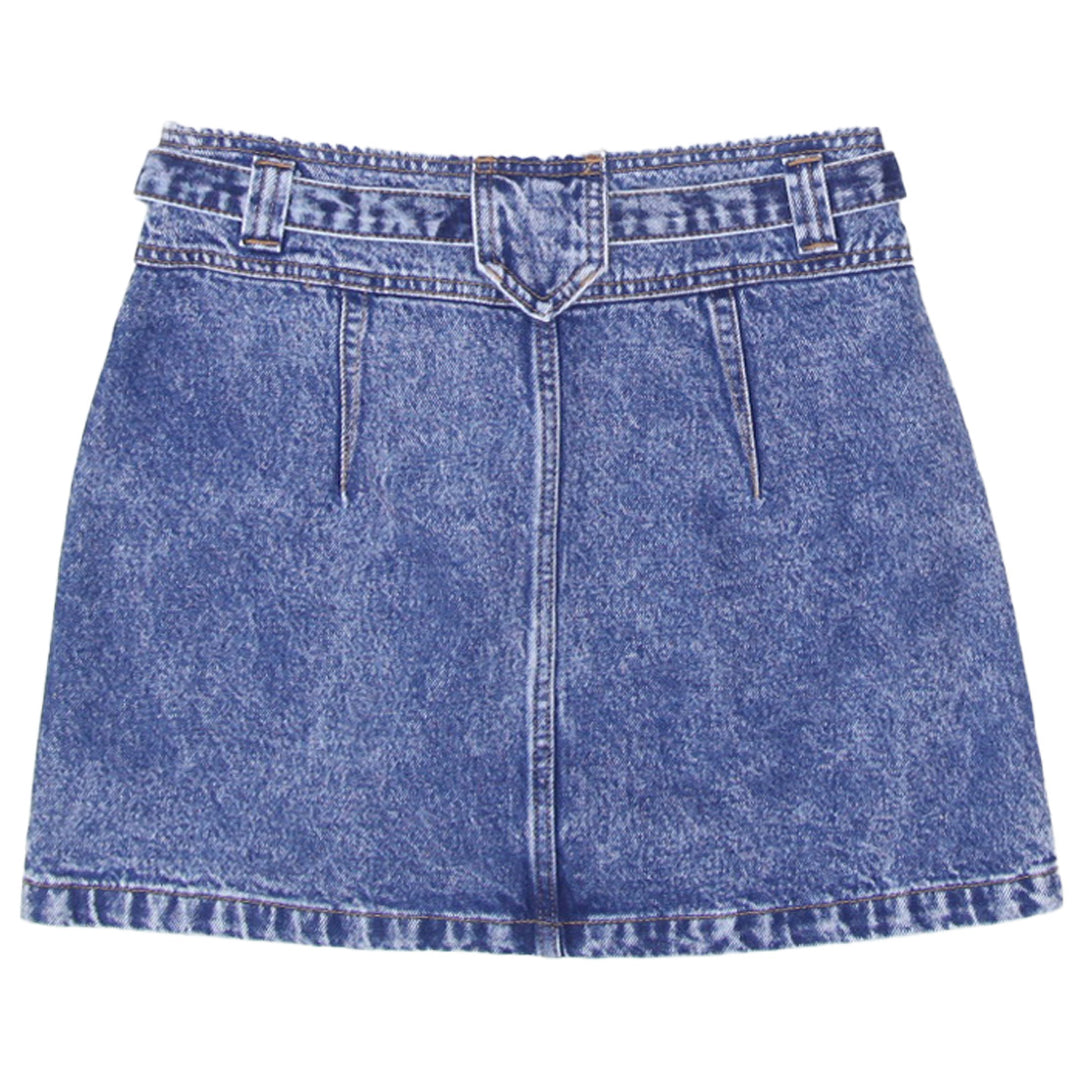Ladies Abercrombie & Fitch Natural Rise Denim Skirt
