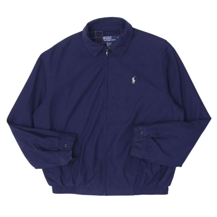 Vintage Polo By Ralph Lauren Navy Harrington Jacket