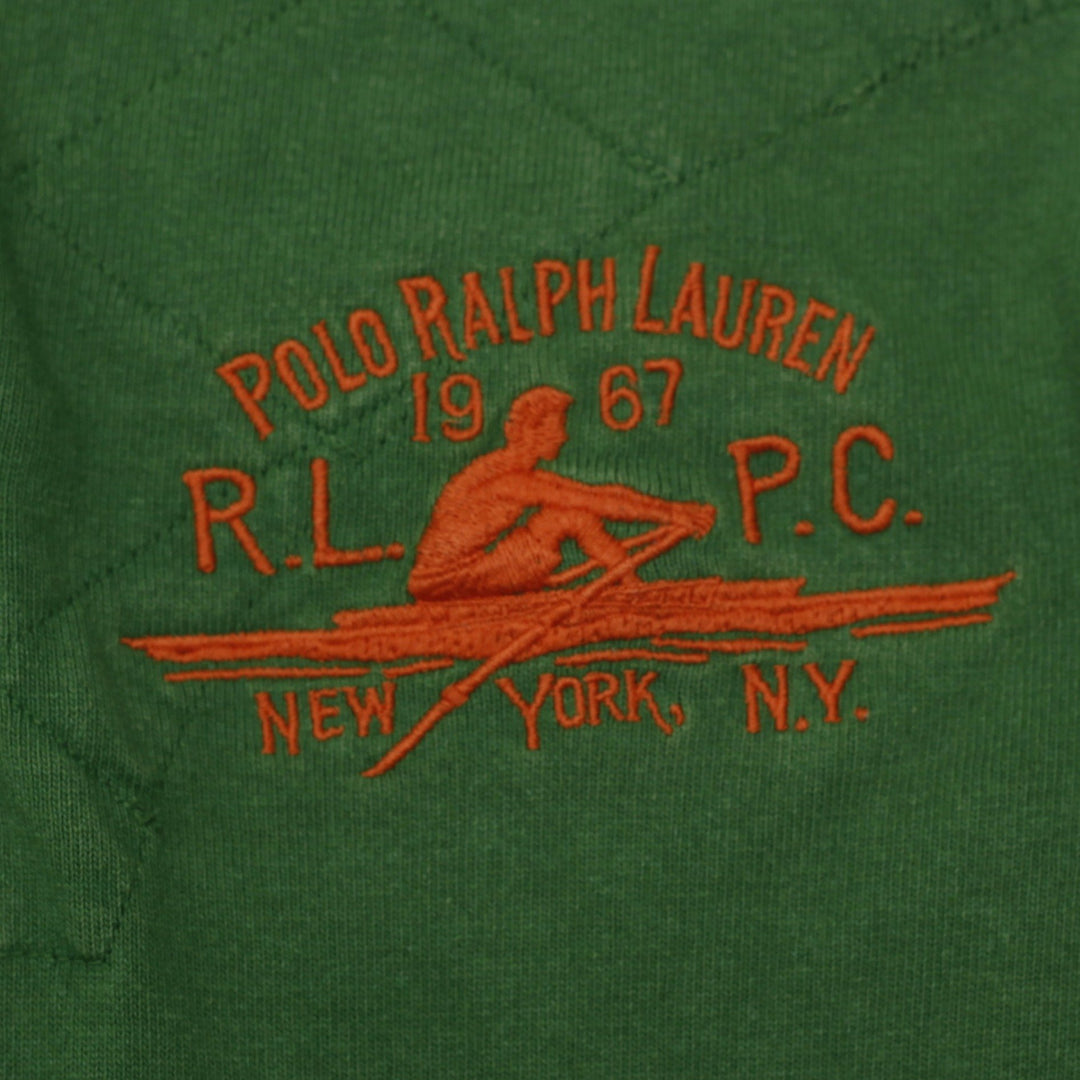 Vintage Polo By Ralph Lauren Rowing P.C. Men's Rugby Hoodie