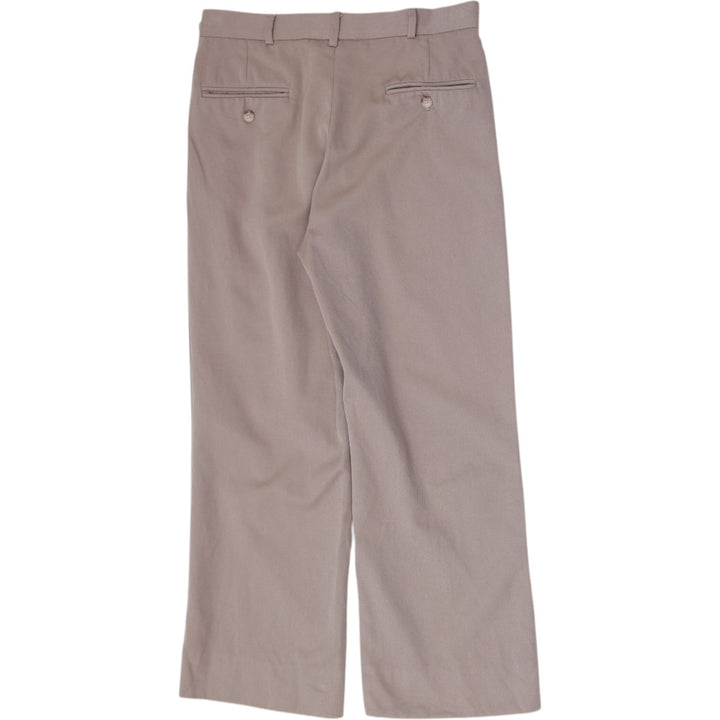 Mens Polo Ralph Lauren Flap Coin Pocket Taupe Double Pleated Trousers