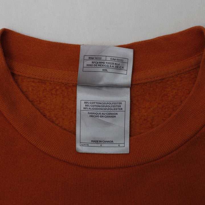 Vintage Ladies 90s Embroidered Nike Swoosh Logo Sweatshirt Size L | Migration_Hoodies & Sweatshirts - Detail | Fashion Rerun