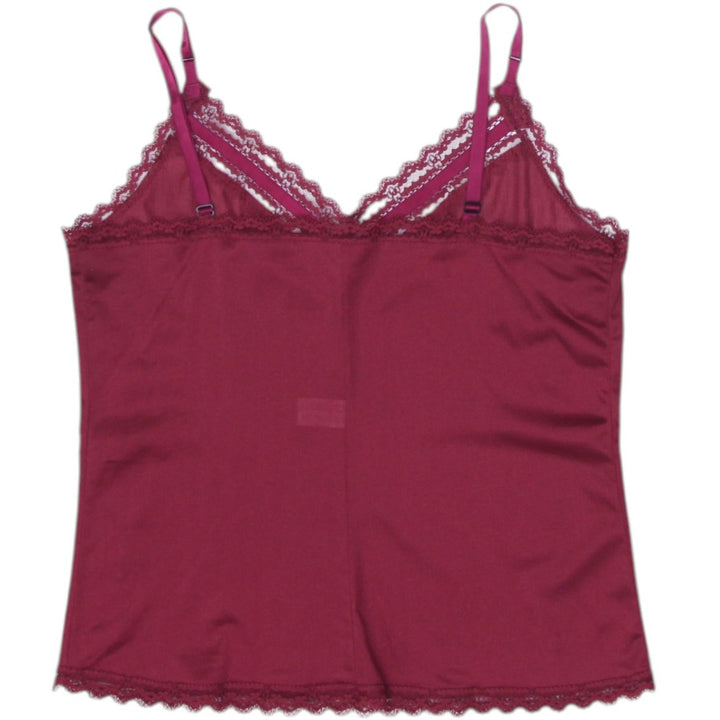 Y2K Ladies Camisole Lace Detail Top Size 36