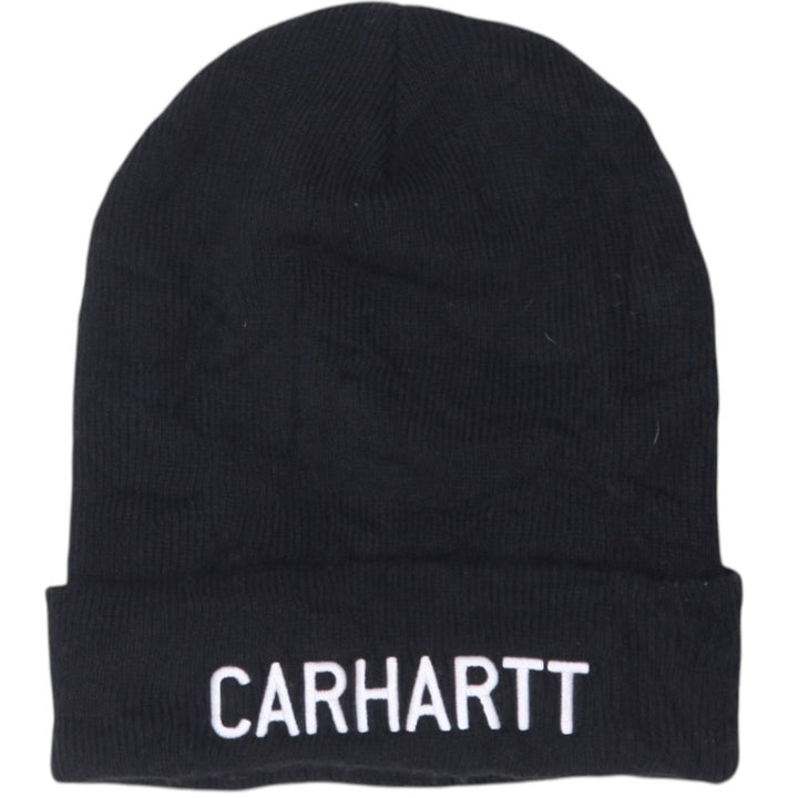 Mens Carhartt 104540 BLK One Size Fits All Cuff Knit Beanie
