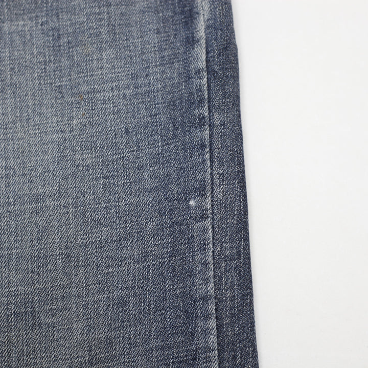 Mens Flypaper Bootcut Faded Blue Denim Jeans Size W33 x L32