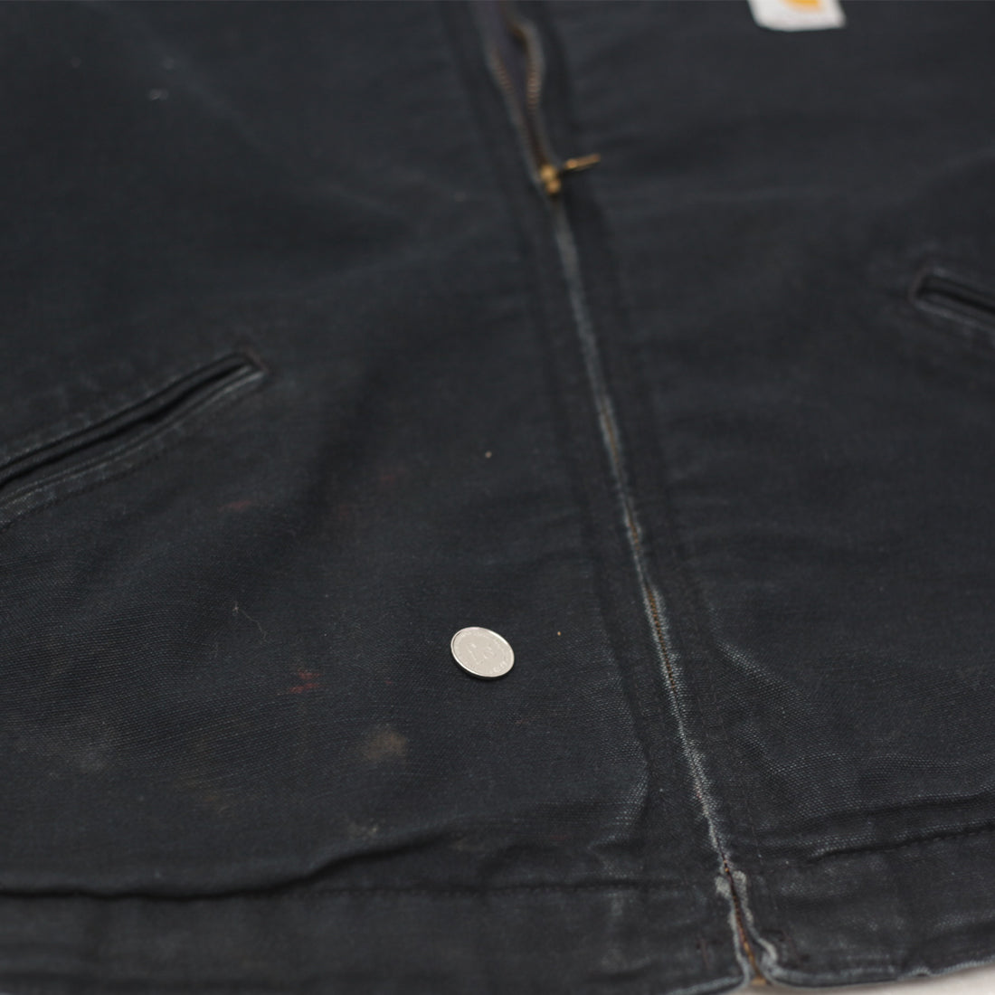 【希少】USA製 Carhartt Detroit jacket J01 BLK Carhartt J01 BLK Duck Detroit Work Jacket Men's Size 54 Black Made