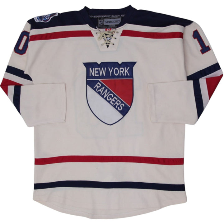 Vintage Reebok New York Rangers #10 Gaborik NHL Winter Classic Hockey Jersey | Migration_Jerseys | Fashion Rerun
