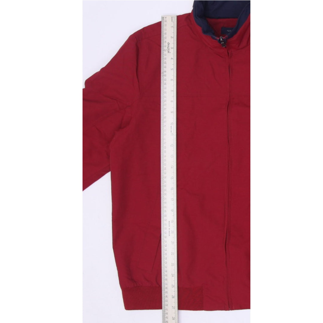 Mens Tommy Hilfiger Yacht Rain Wind Full Zip Logo Jacket