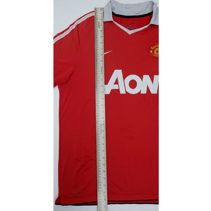 Mens Manchester United 2010/2011 Home Football Shirt Nike Soccer Jersey