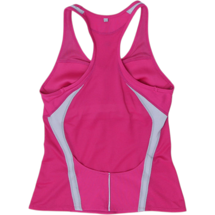 Ladies Nike FIT DRY Racerback Tank Top Built-In Bra Hot Pink Size XS