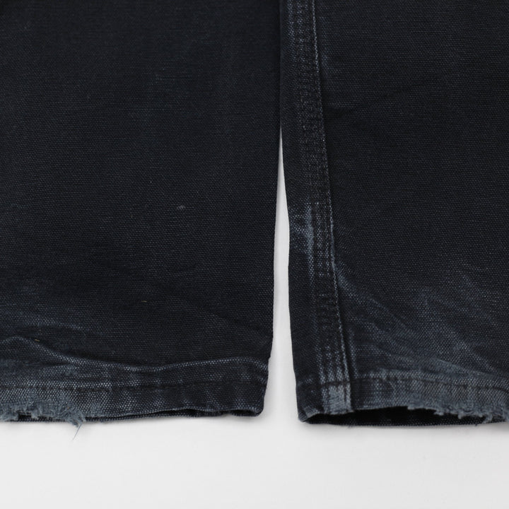 Vintage Carhartt B01-BLK Loose Original Fit Double Knee Made In USA Pants