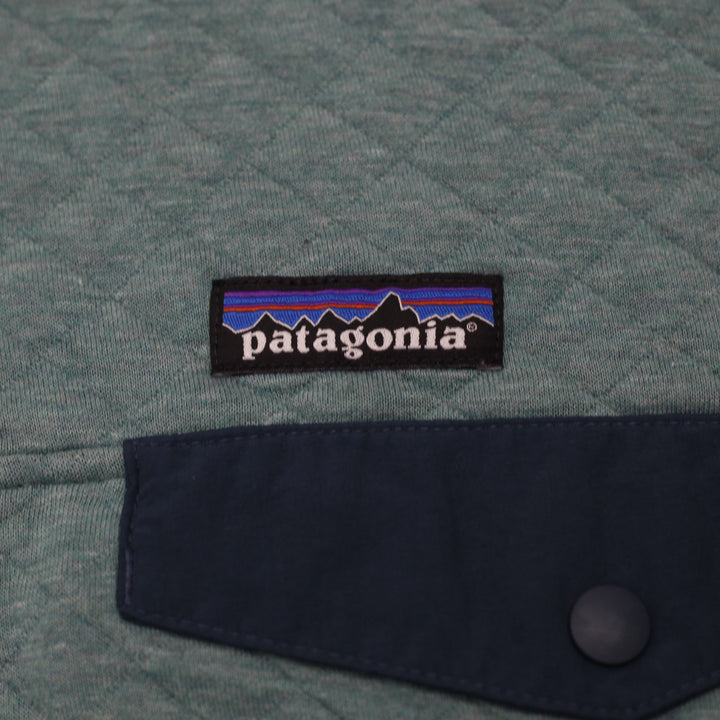 Mens Patagonia Quilted Snap-T Fleece Pullover Sweatshirt Size XL