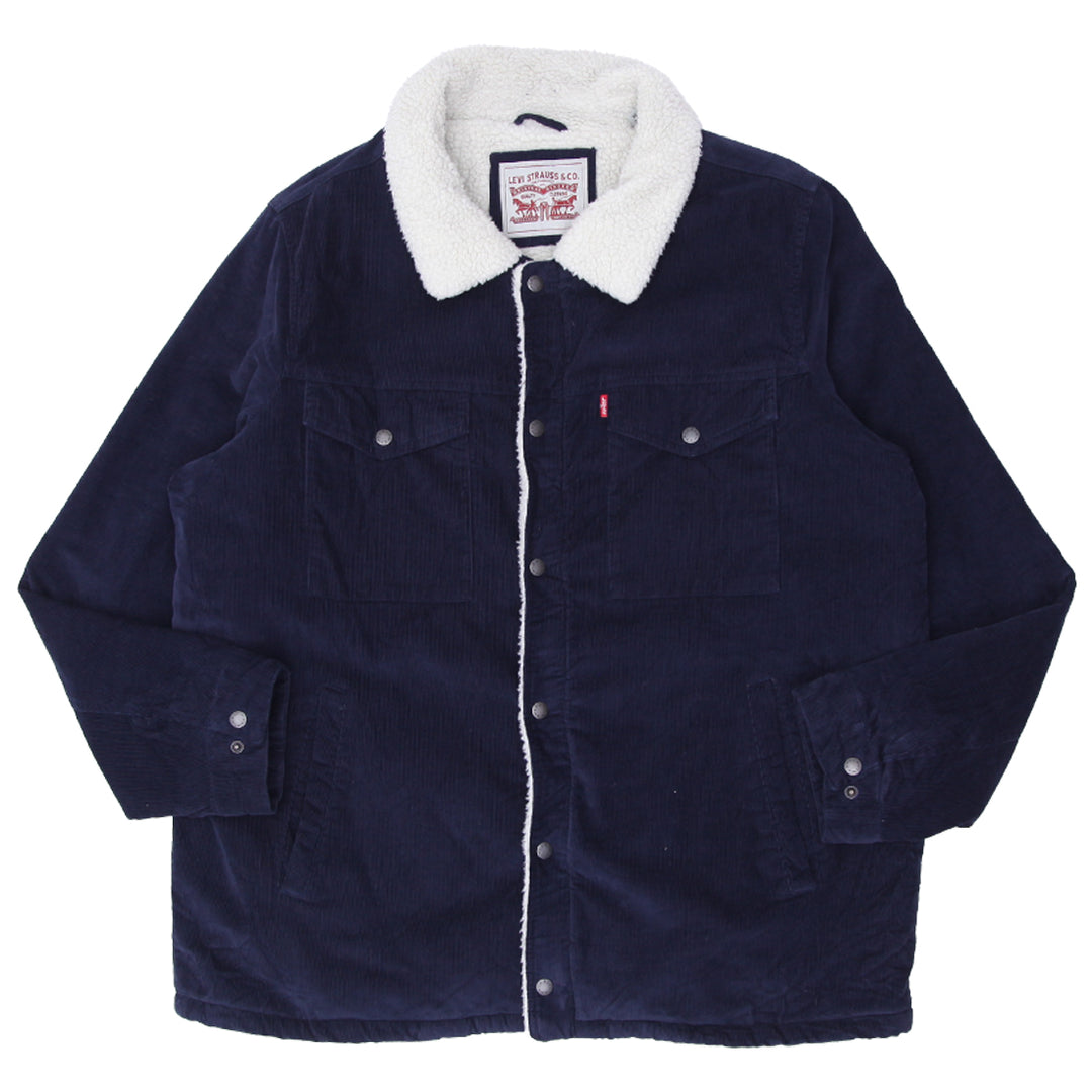 Corduroy Jacket Navy Sherpa Jacket Marine Layer Boise Corduroy