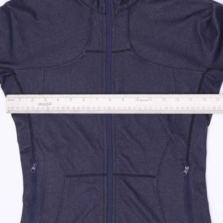 Ladies Lululemon Athletica Forme Heathered Full Zip Track Jacket Size 6