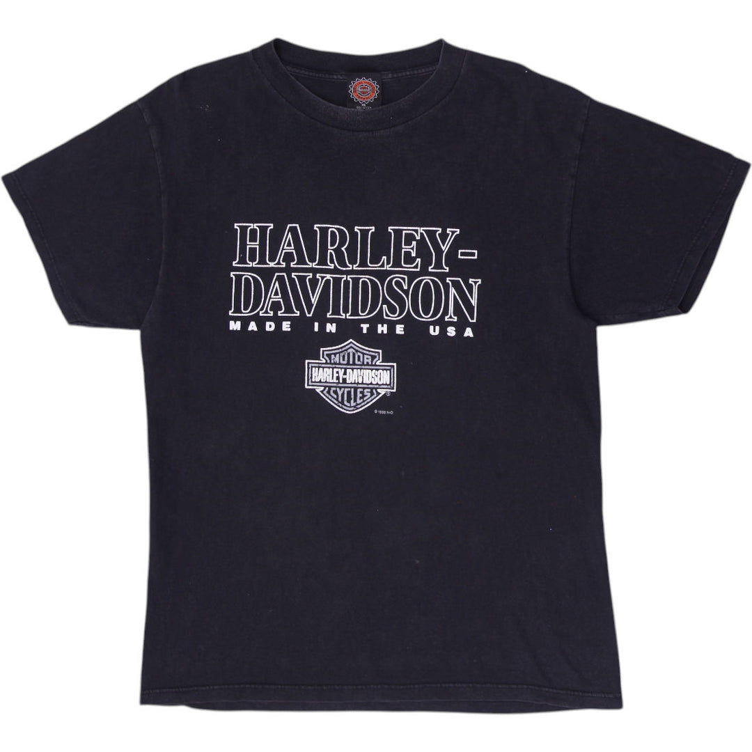 Vintage 1990s Harley Davidson Official Licensed Biker T-Shirt Size XL