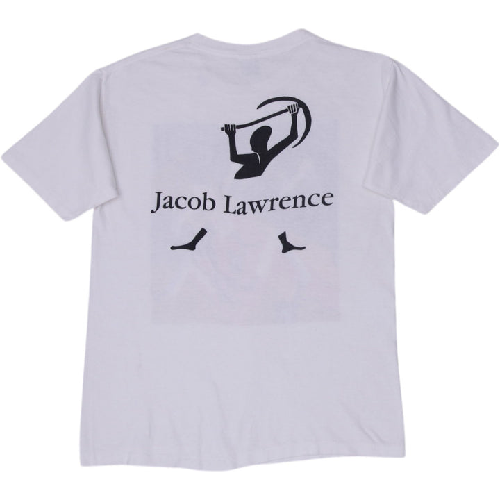 Vintage 1993 Wildwood Productions Jacob Lawrence Artist South African Miners T-Shirt Single Stitch Made In US | Fashion Rerun