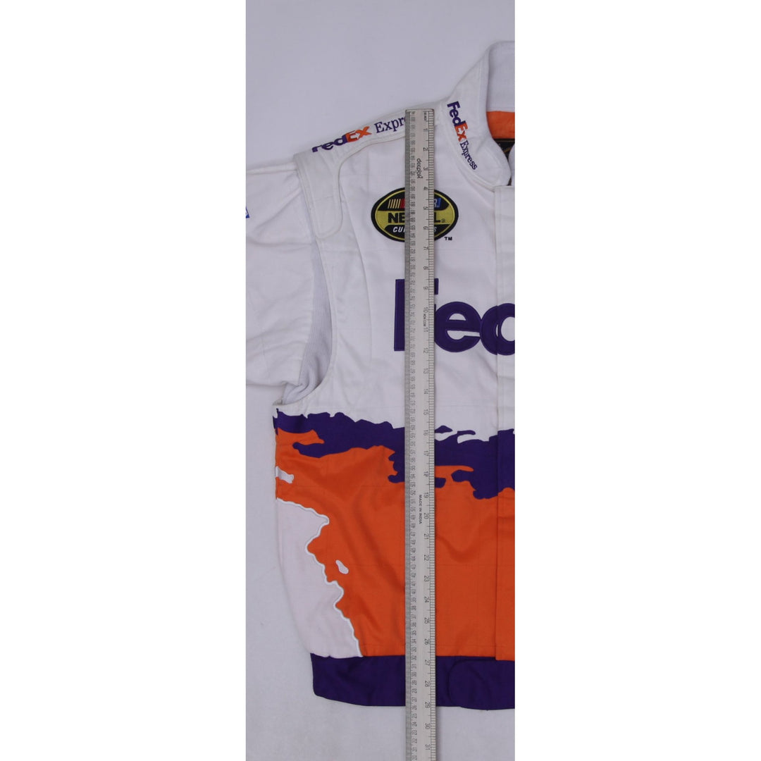 Vintage 00s Jeff Hamilton Joe Gibbs FedEX Splash Style Racing Jacket Size L | Migration_Jackets - View 8 | Fashion Rerun