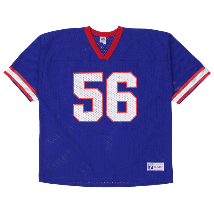 Vintage Logo 7 Made In USA #56 Mesh Jersey