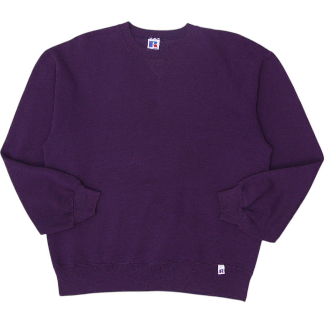 Vintage Russell Athletic Sweatshirt Purple Made In USA L | Migration_Sweatshirts | Fashion Rerun