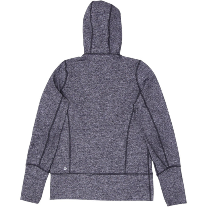 Ladies Lululemon Stride Jacket Static Dark Classic Sport Gray/Very Violet Size 8