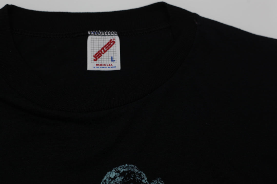 Vintage Flying Eagle Nature T-Shirt Single Stitch Made in USA Jerzees L