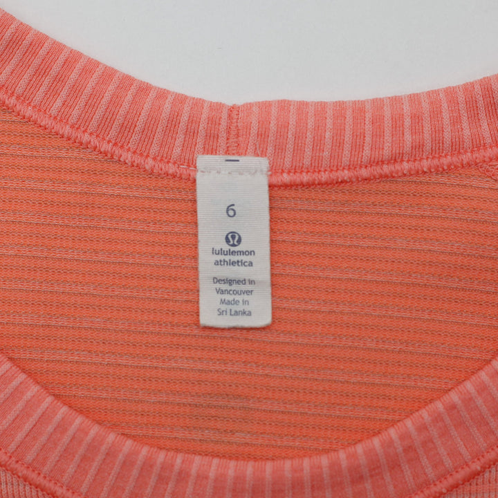 Ladies Lululemon Swiftly Tech Long Sleeve Crew Top Size 6