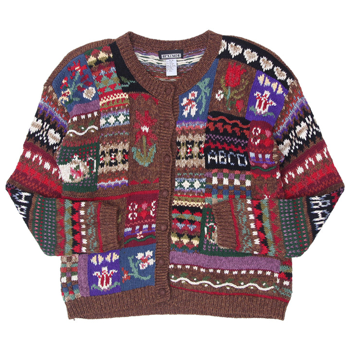 Vintage Simpatico Knitted Cardigan Sweater Ladies - Fashion Rerun Vintage Migration_Sweaters