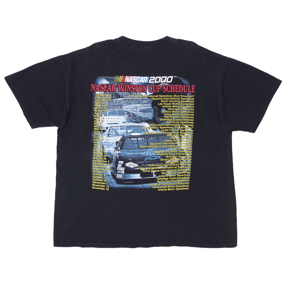 2000 Vintage Dale Earnhardt Nascar Winston Cup Schedule Racing T-Shirt XL - Fashion Rerun Vintage Migration_T-Shirt