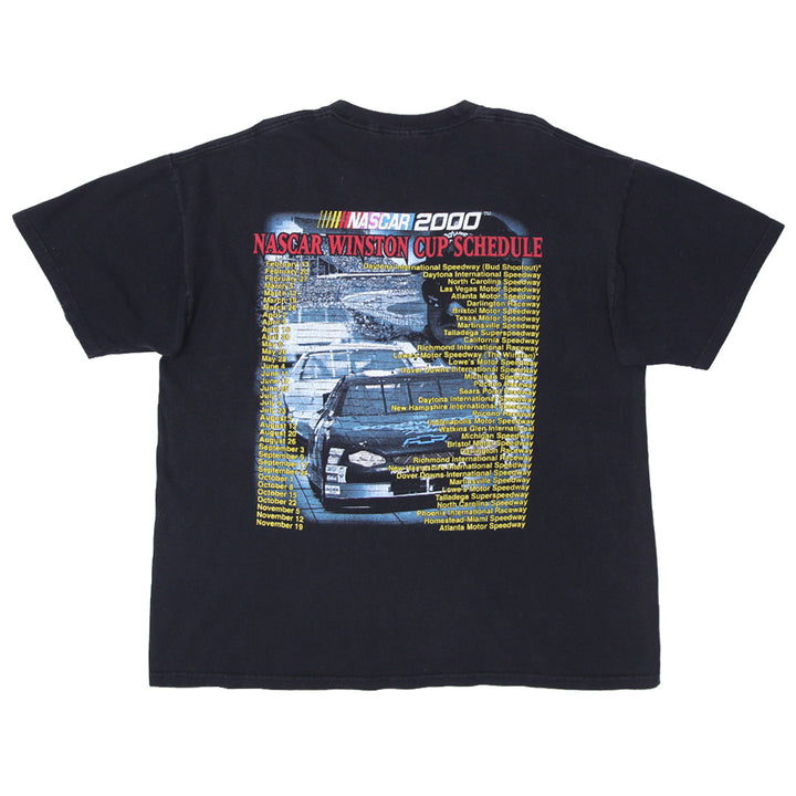 2000 Vintage Dale Earnhardt Nascar Winston Cup Schedule Racing T-Shirt XL - Fashion Rerun Vintage Migration_T-Shirt