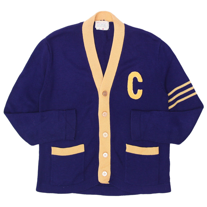 Vintage Champion Letterman Varsity Cardigan Sweater - Fashion Rerun Vintage Migration_Sweaters
