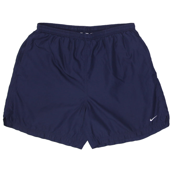 Vintage Embroidered Nike Logo Navy Sports Shorts | Migration_Shorts UAENAT20 | Fashion Rerun
