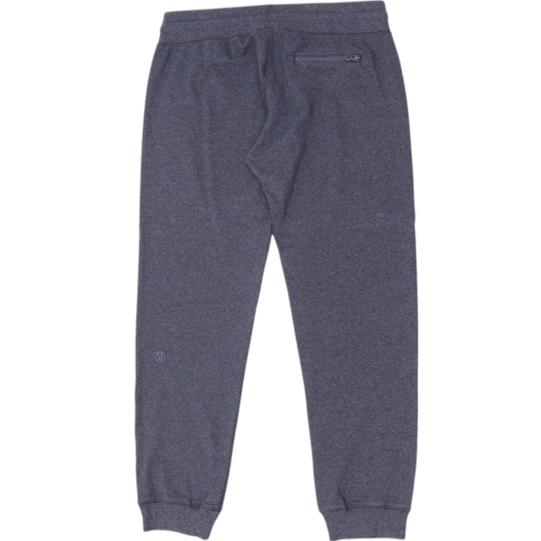 Mens Lululemon Joggers Charcoal Breathable Drawstring Elastic Waist