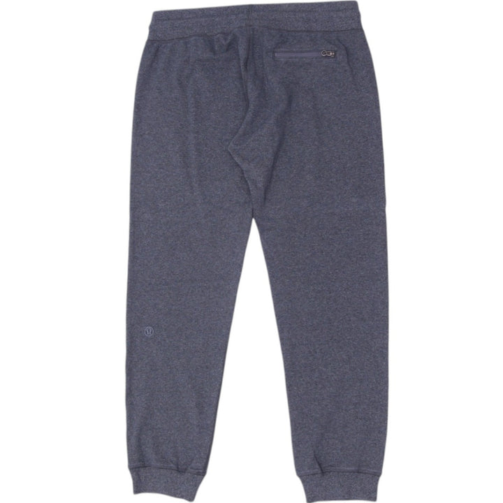 Mens Lululemon Joggers Charcoal Breathable Drawstring Elastic Waist
