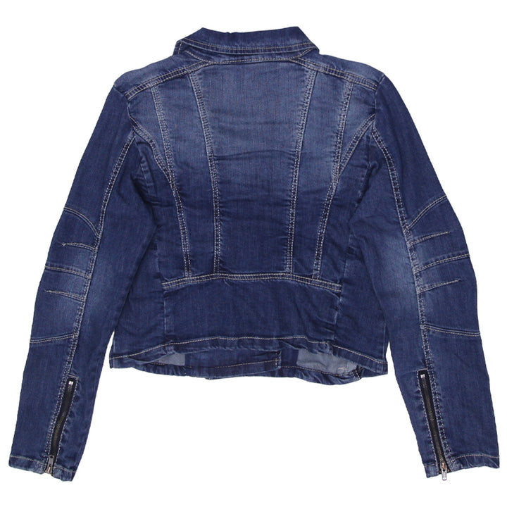 Y2K Ladies Suko Jeans Side Zip Denim Jacket