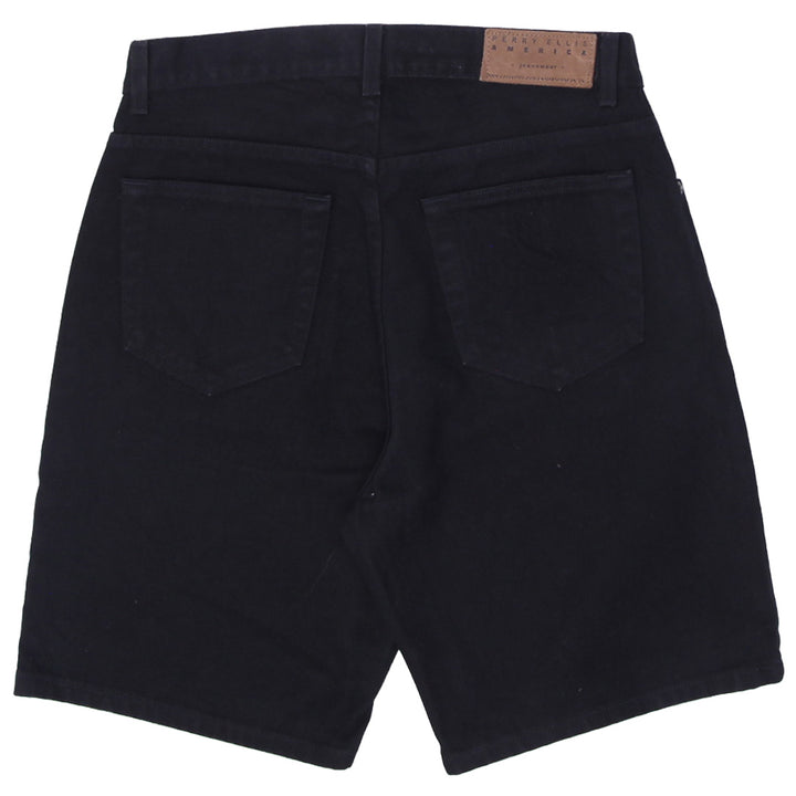 Mens Perry Ellis Black Denim Shorts - Fashion Rerun Vintage Migration_Shorts