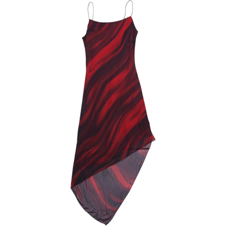 Y2K Ladies Chica's Maxi Sleeveless Sheer Dress Long Dress Size XS