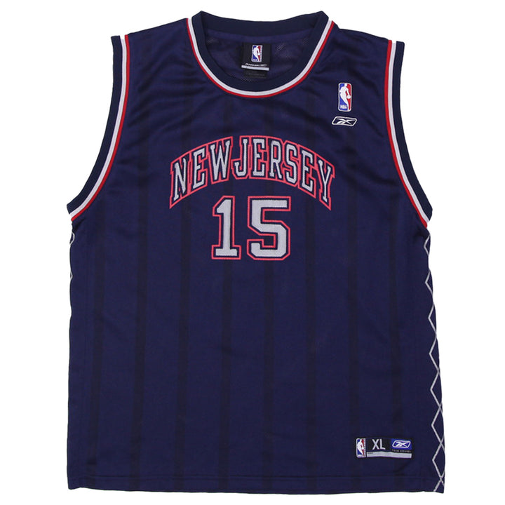 Youth Boys Vince Carter #15 New Jersey Nets Blue Swingman NBA Jersey