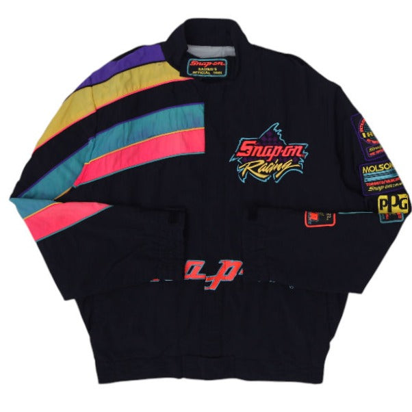 Vintage 1993 Snap-On Racing Official Tool Nylon Jacket Size L | Migration_Jackets | Fashion Rerun