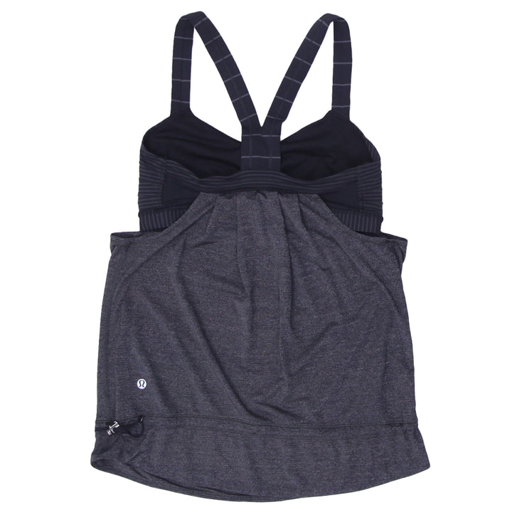 Ladies Lululemon No Limit Tank Yoga Tank With Inner Built In Sports Bra