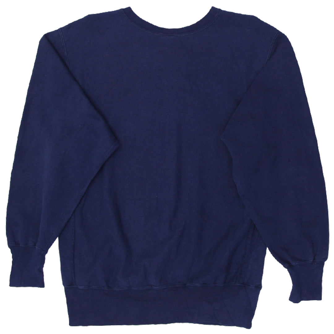 Vintage Embroidered Champion Logo Reverse Weave Sweatshirt | Migration_Sweatshirt - Side View | Fashion Rerun
