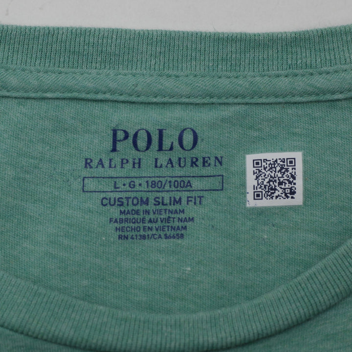 Mens Polo Ralph Lauren Custom Slim Fit T-Shirt Size L