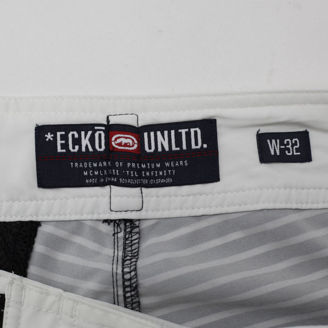 Mens Ecko Unlmtd Striped Board Shorts Swim Trunks Size 32