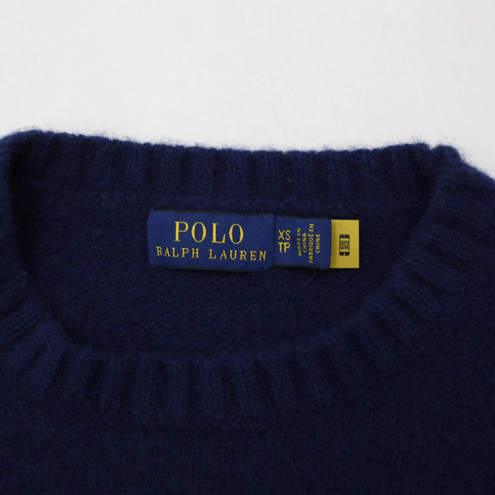Mens Ralph Lauren Polo Bear Sweater Navy Blue Knit Embroidered Size XS | Migration_Knitwear & Sweaters RL Col | Fashion Rerun