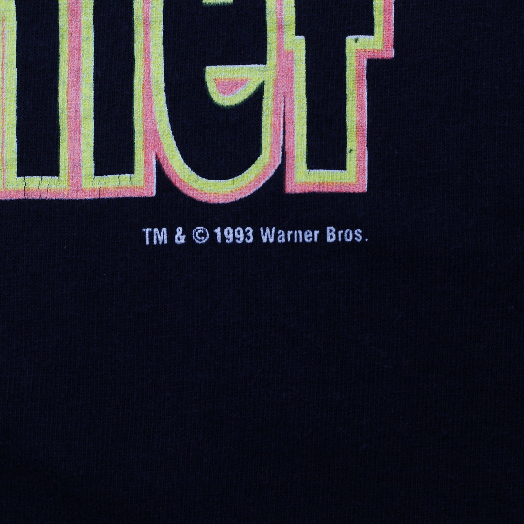 Vintage 1993 Artex T-Shirt Black Cartoon Graphic Warner Bros Made in USA Size XL | Migration_T-Shirts - Alter | Fashion Rerun