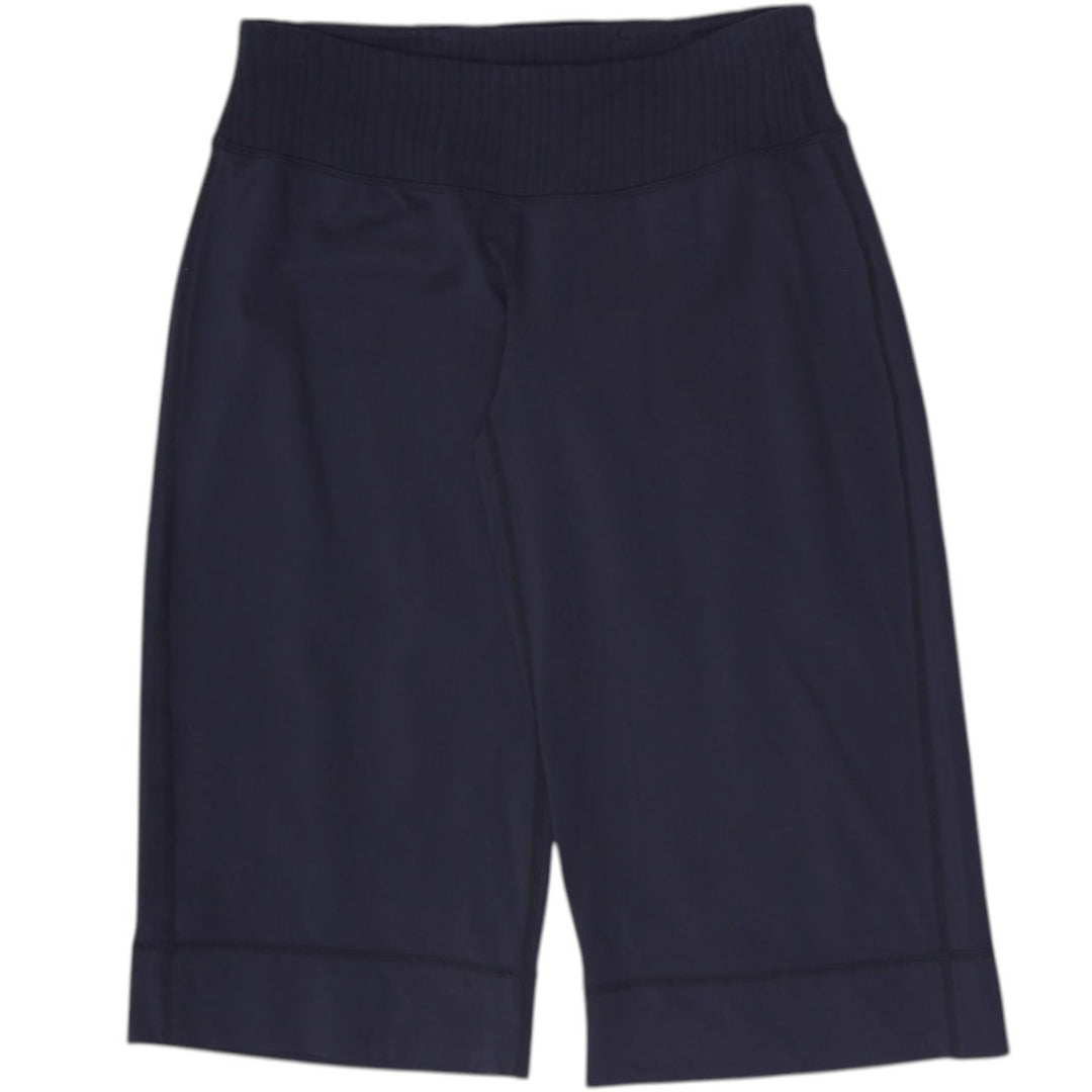 Ladies Lululemon Black Fitted Running Gym Shorts Womens