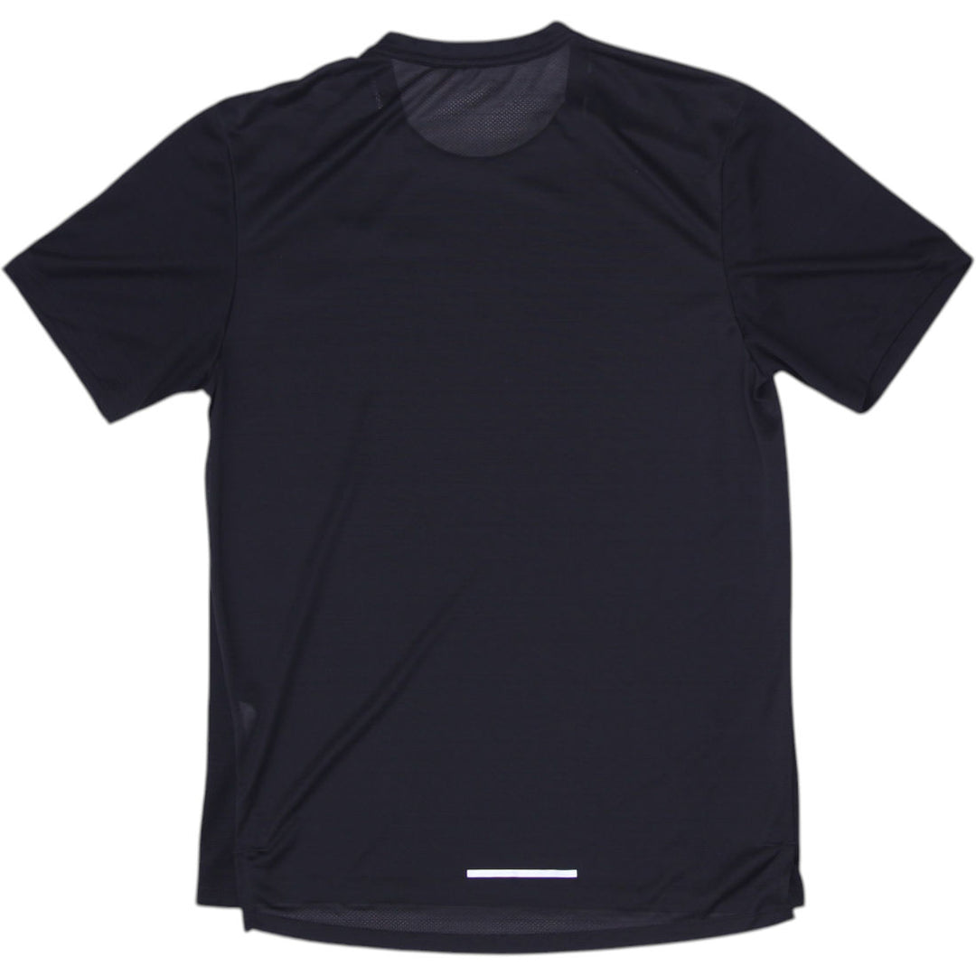 Mens Nike Dri-FIT Shirt Black Athletic Running T-Shirt Size L