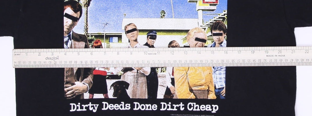 Vintage AC/DC Dirty Deeds Done Dirt Cheap Band T-shirt Size L | Migration_T-Shirts - View 7 | Fashion Rerun