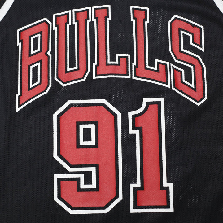 Vintage 90s Vintage Champion Chicago Bulls Dennis Rodman #91 Jersey Size 44 | Migration_Jerseys - View 6 | Fashion Rerun