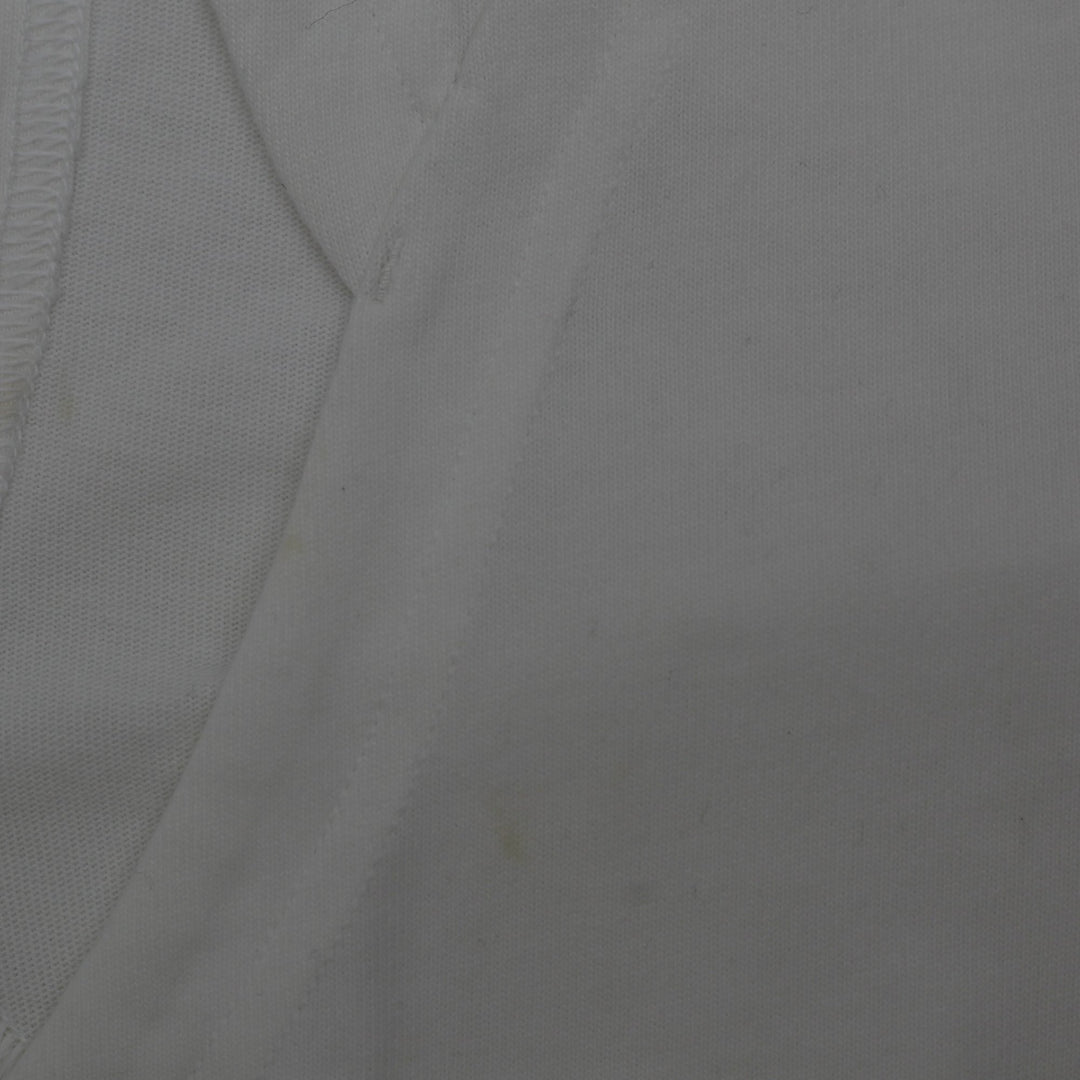 Ladies Lululemon White High Neck Cropped Tank Top Size 6 Ribbed