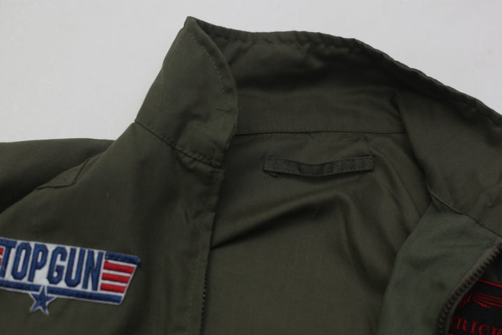 Vintage Top Gun Men's Flight Suit Costume